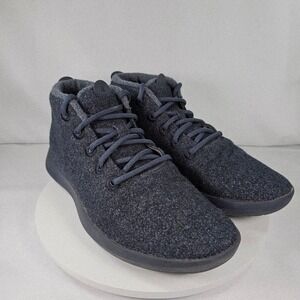 Allbirds Mizzle Wool Mid Top Shoes Men's Size 11 Navy Blue